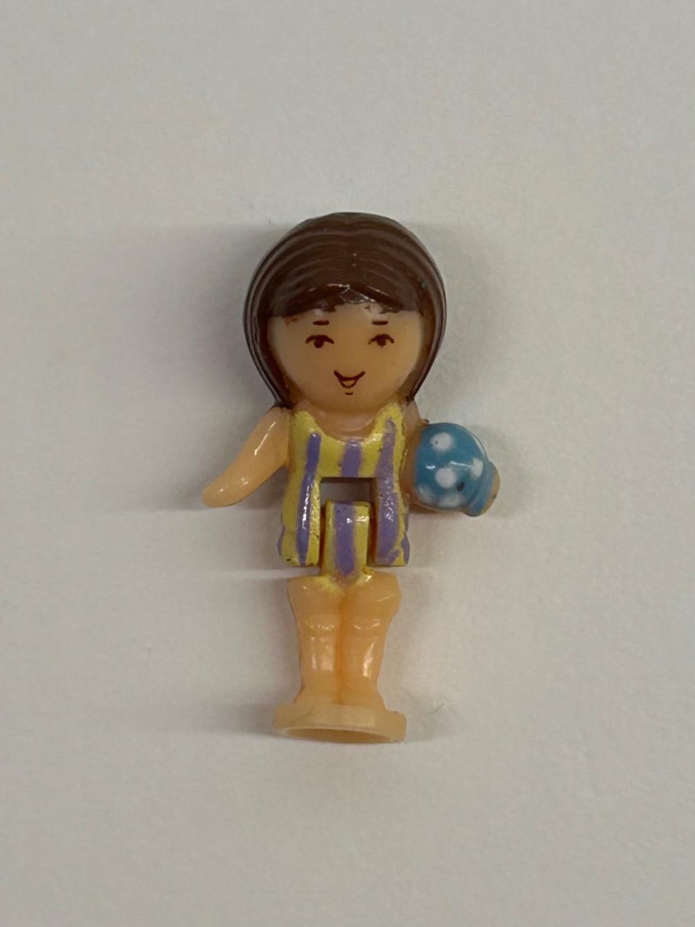Vintage 90s Bluebird Polly Pocket Beach Cafe Replacement Lulu Figure (pp)
